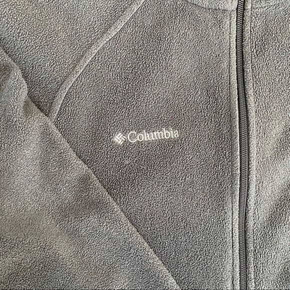 Columbia Black Fleece Zip Up Jacket Women’s S - Picture 2 of 4